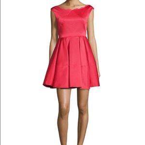 NWT Zac Posen Cordelia Dress Red Sz10